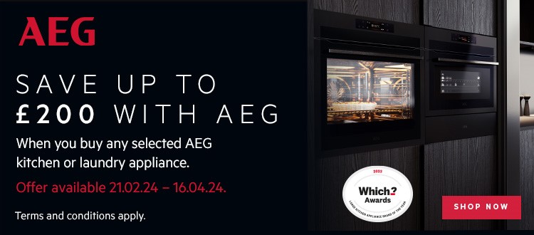AEG Up to £200 off.